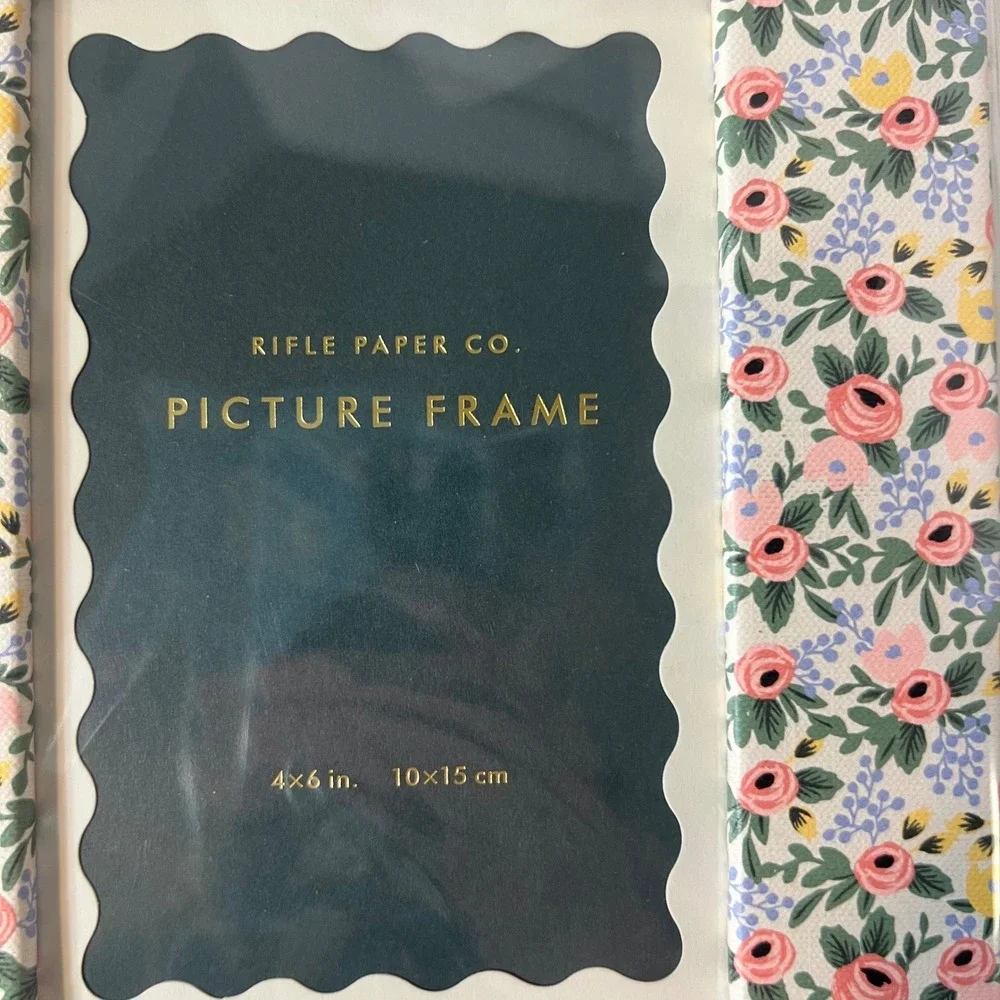 Rifle Paper Cotton‎ Polyester Floral Picture Frame 4 x 6